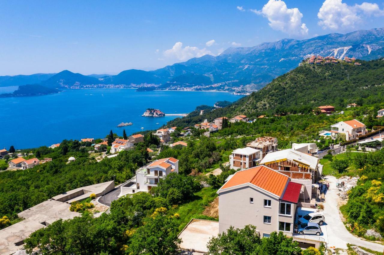 Apartmani Visum Sveti Stefan Exterior foto