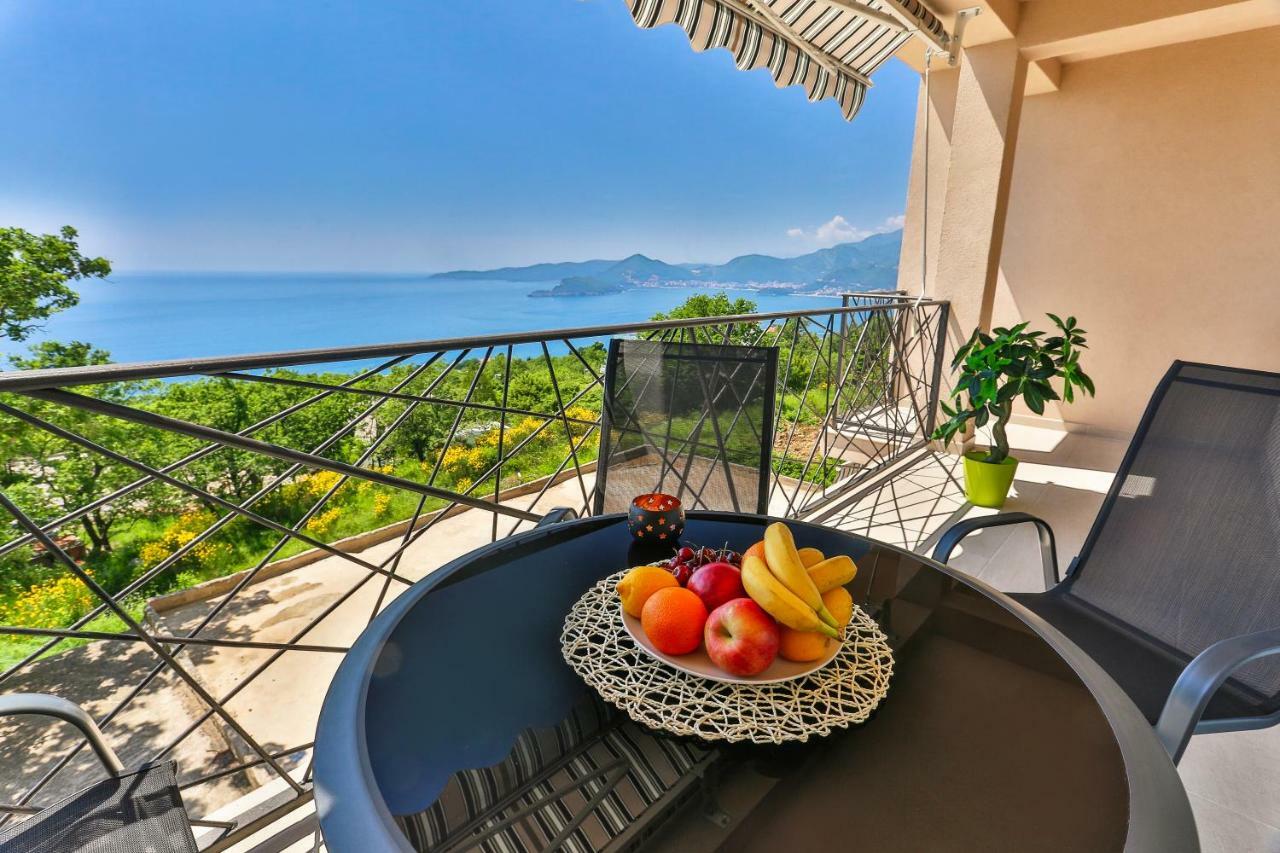 Apartmani Visum Sveti Stefan Exterior foto