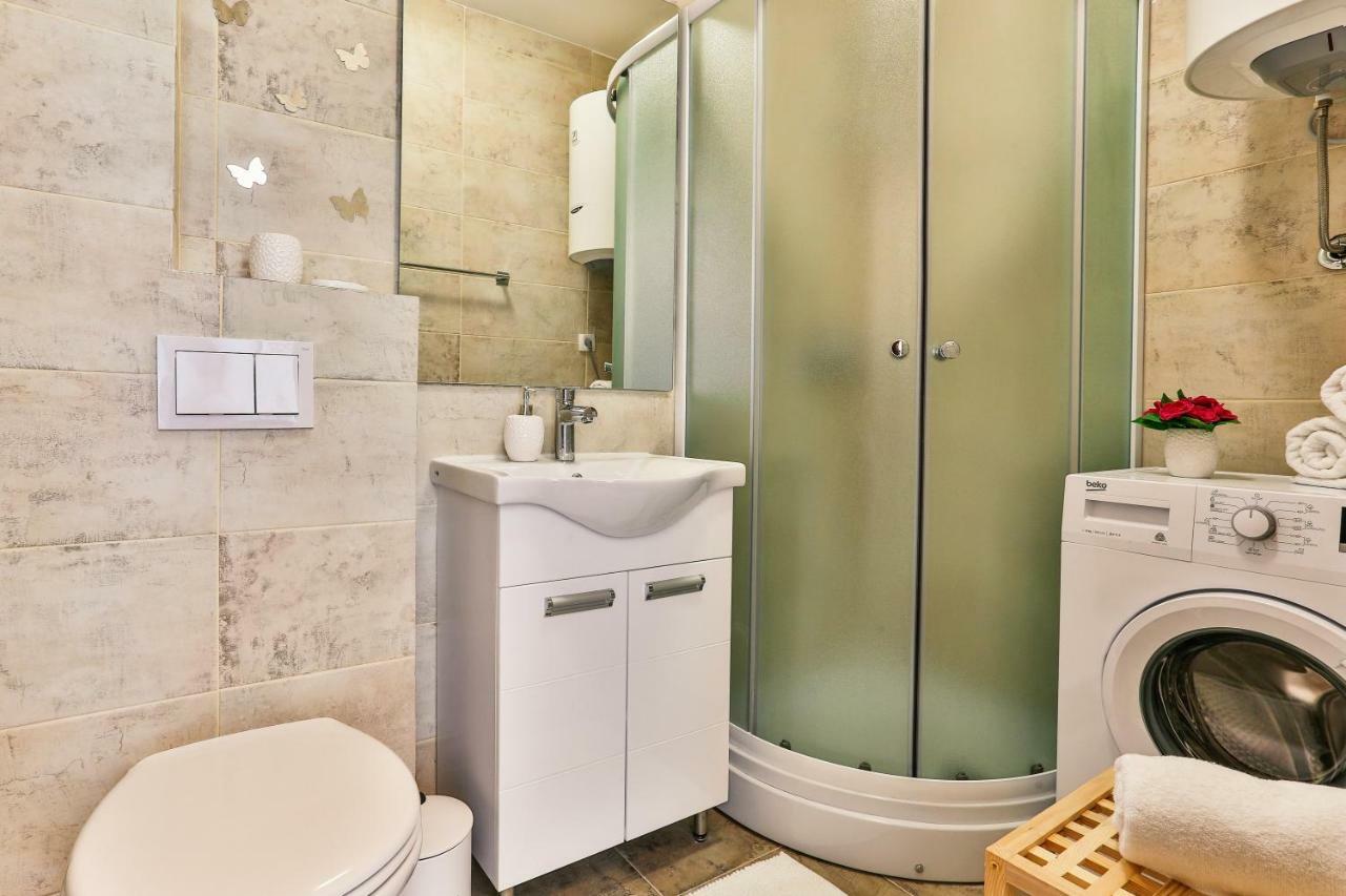 Apartmani Visum Sveti Stefan Exterior foto