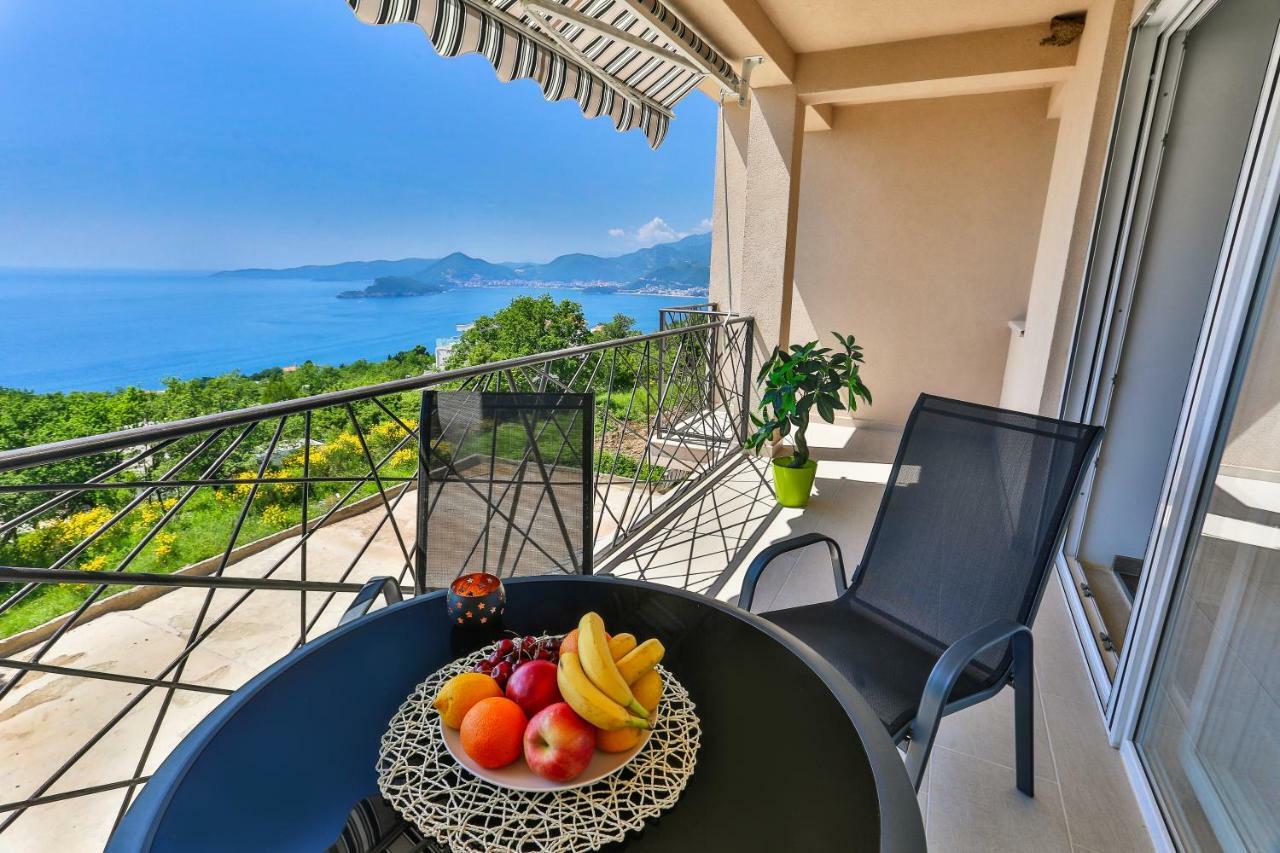 Apartmani Visum Sveti Stefan Exterior foto