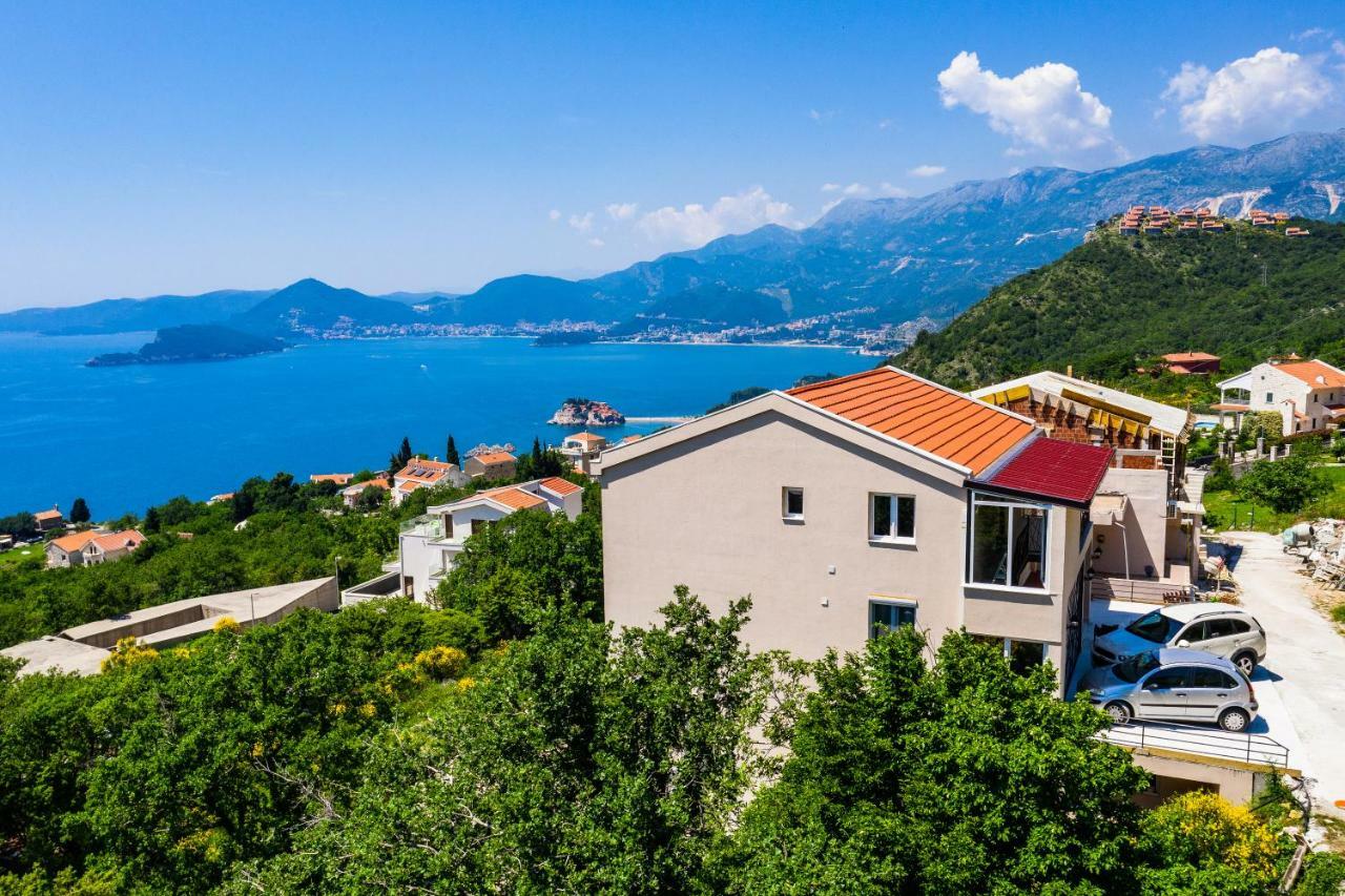 Apartmani Visum Sveti Stefan Exterior foto