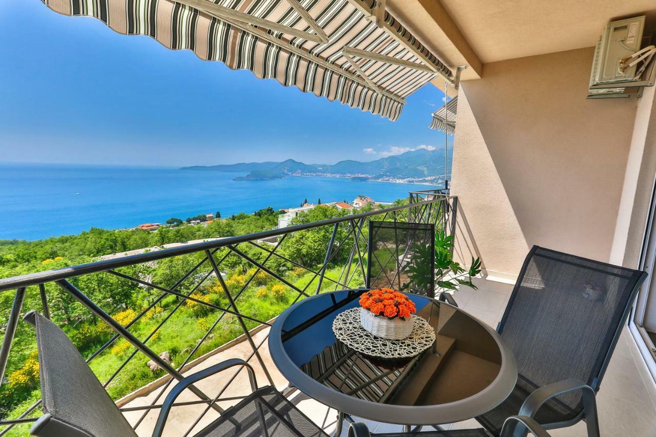 Apartmani Visum Sveti Stefan Exterior foto