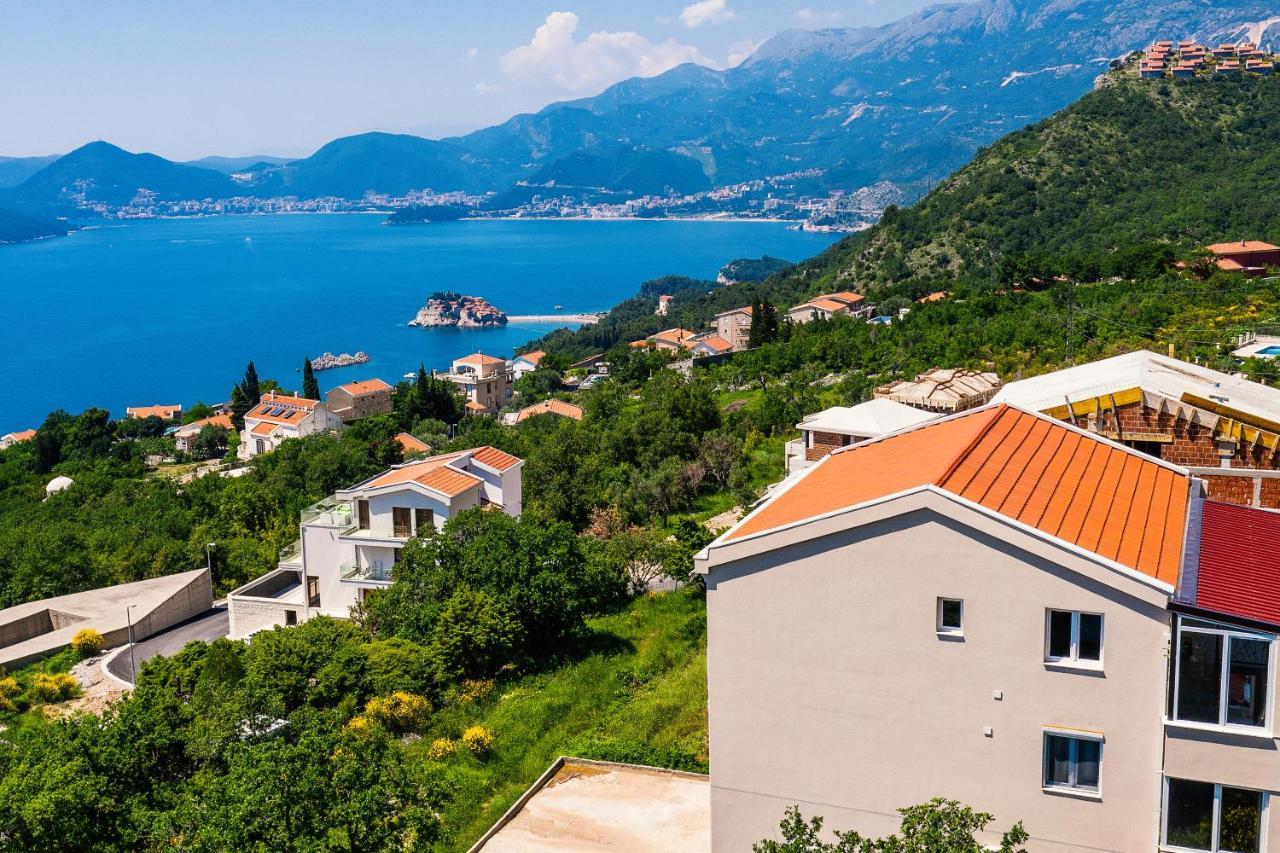 Apartmani Visum Sveti Stefan Exterior foto