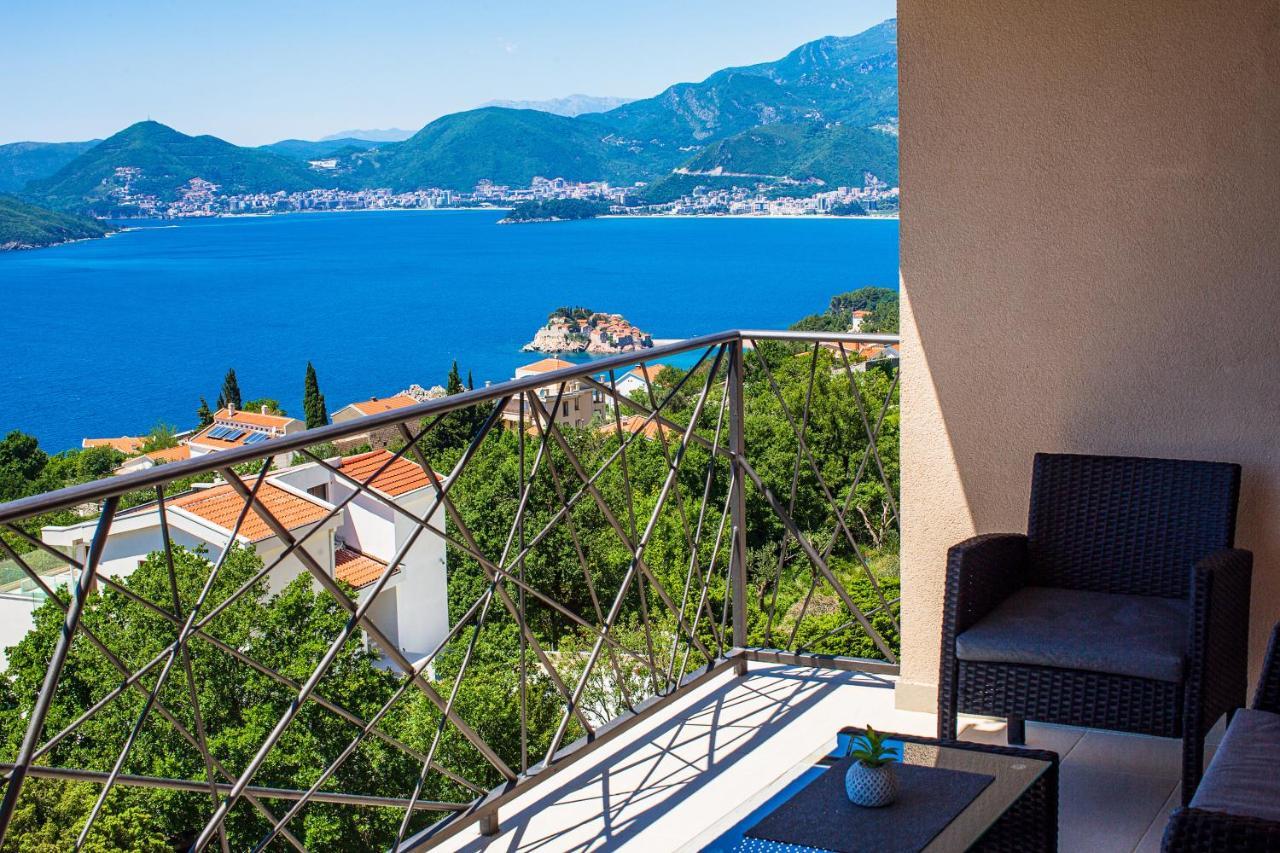 Apartmani Visum Sveti Stefan Exterior foto