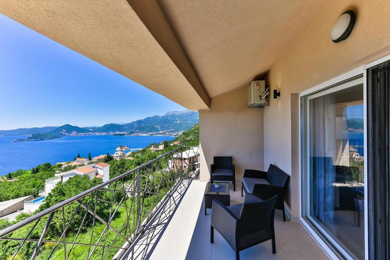 Apartmani Visum Sveti Stefan Exterior foto